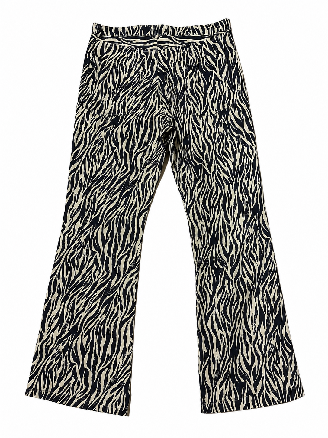 GOAR Zebra Flare Trousers