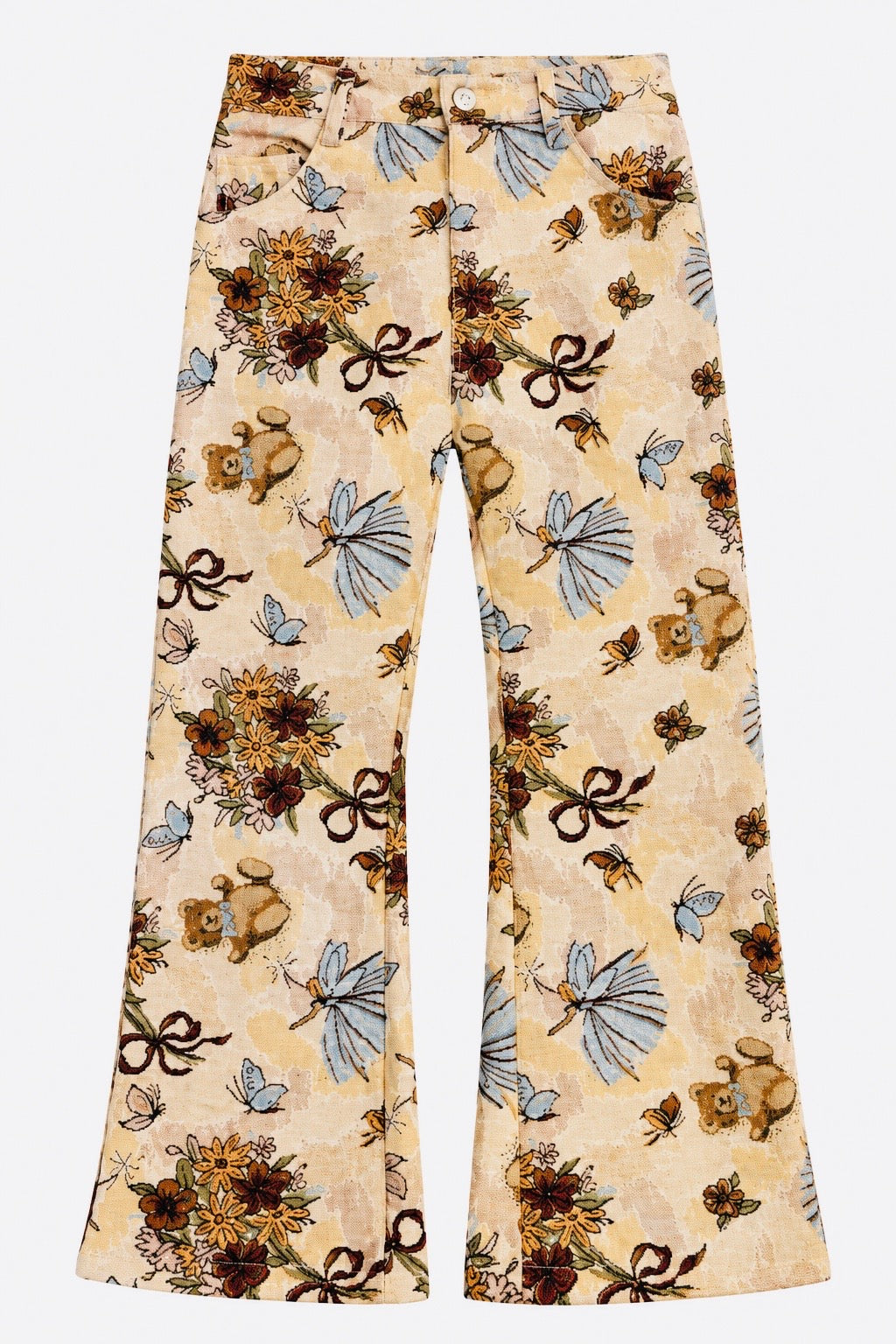 GOAR Floral Jacquard pant