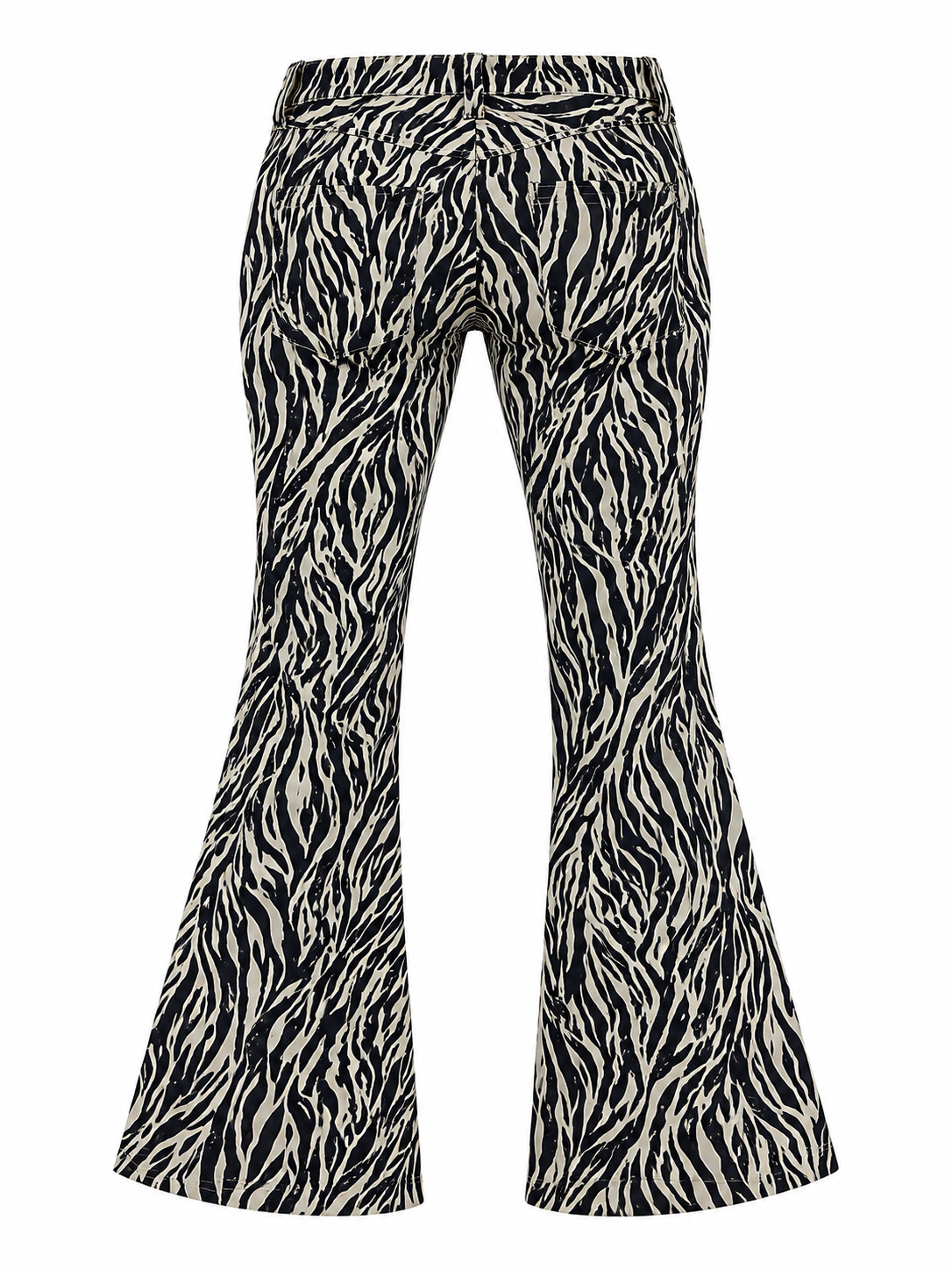 GOAR Zebra Flare Trousers